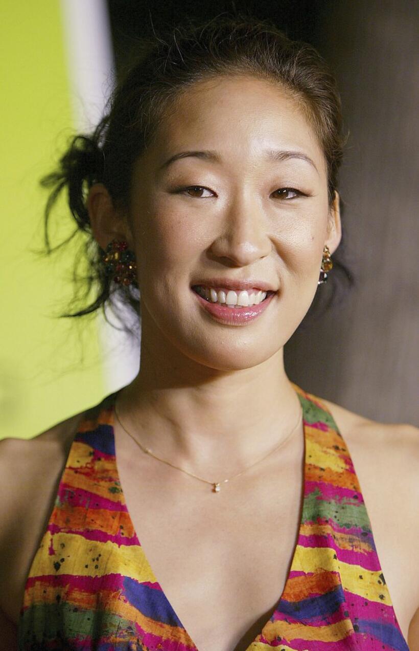 Sandra Oh at the premiere of "Sideways".
