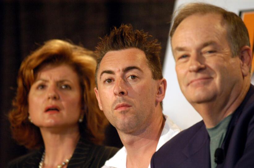 Arianna Huffington, Alan Cumming and Bill O'Reilly at the Arts, Education And The 21st Century Economy.