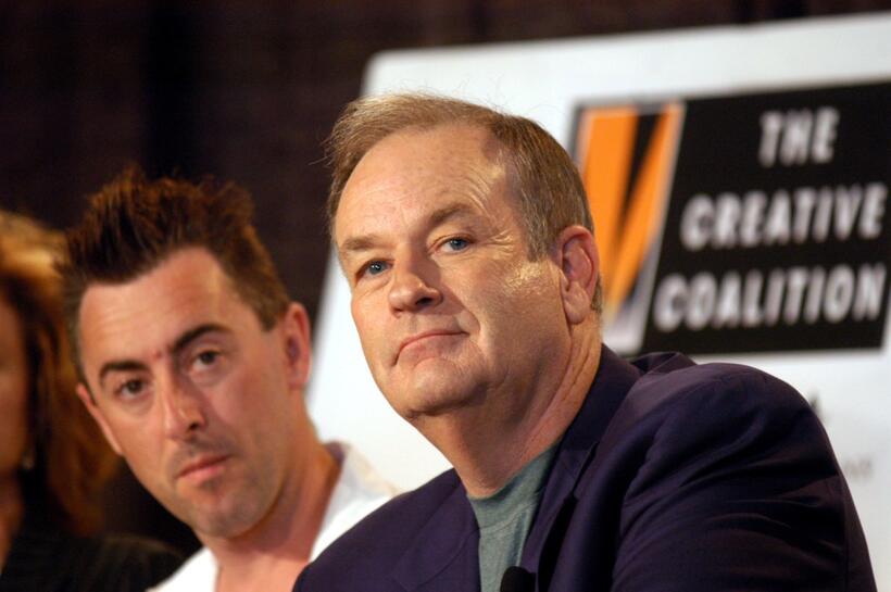 Alan Cumming and Bill O'Reilly at the Arts, Education And The 21st Century Economy.
