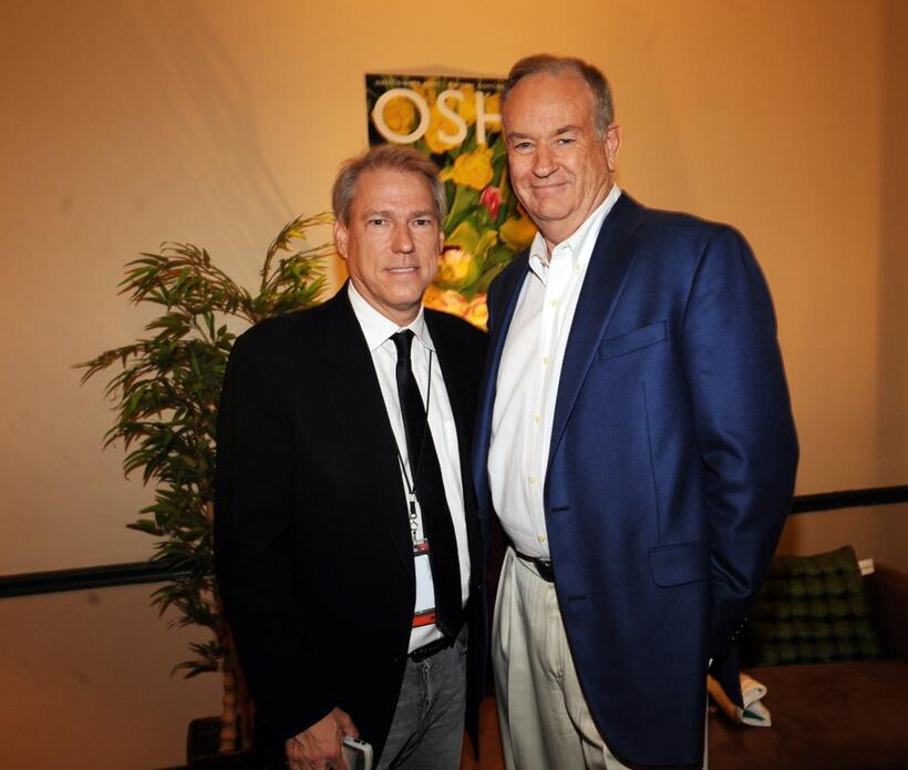 John Hamlin and Bill O'Reilly at the 2009 CMT Music Awards.