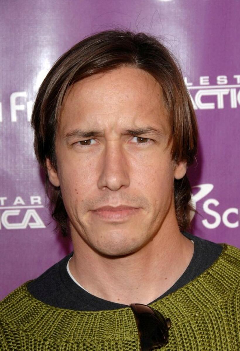 Bodie Olmos at the "Battlestar Galactica" season four party.