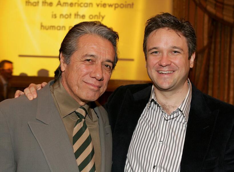Edward James Olmos and David Eick at the Seventh Annual AFI Awards.
