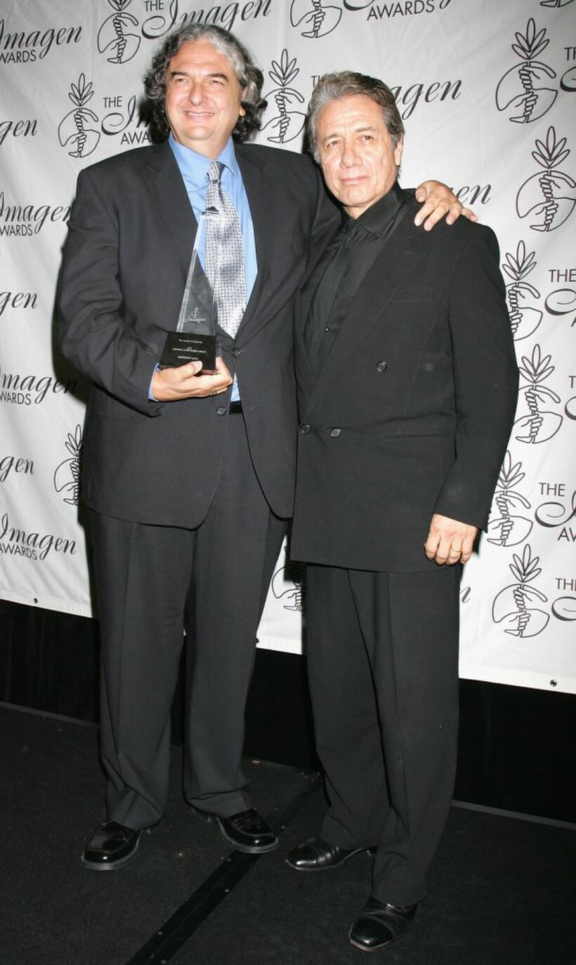 Edward James Olmos and Gregory Nava at the 10th Annual LA Latino International Film Festival.