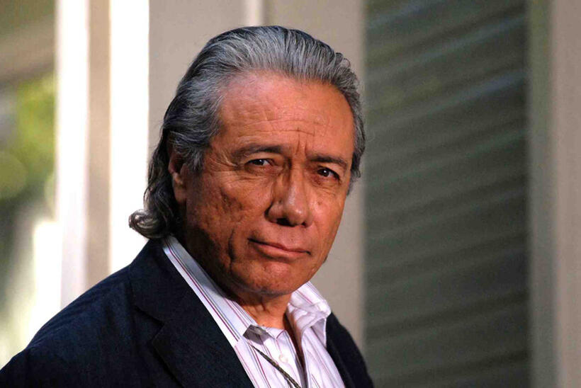 Edward James Olmos as Leandro in "Filly Brown."