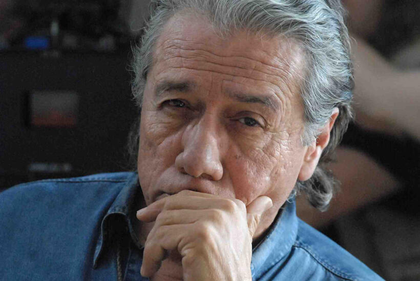 Edward James Olmos as Leandro in "Filly Brown."