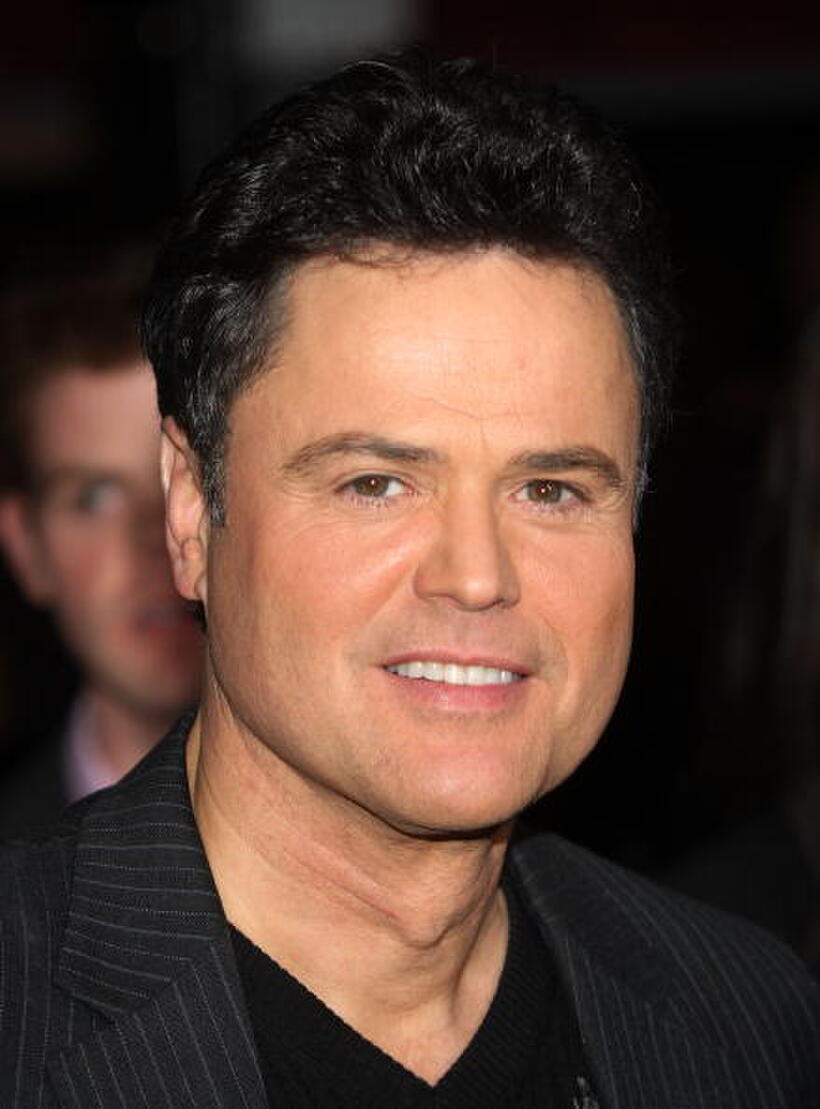 Donny Osmond at the Hollywood premiere of "Hannah Montana & Miley Cyrus."