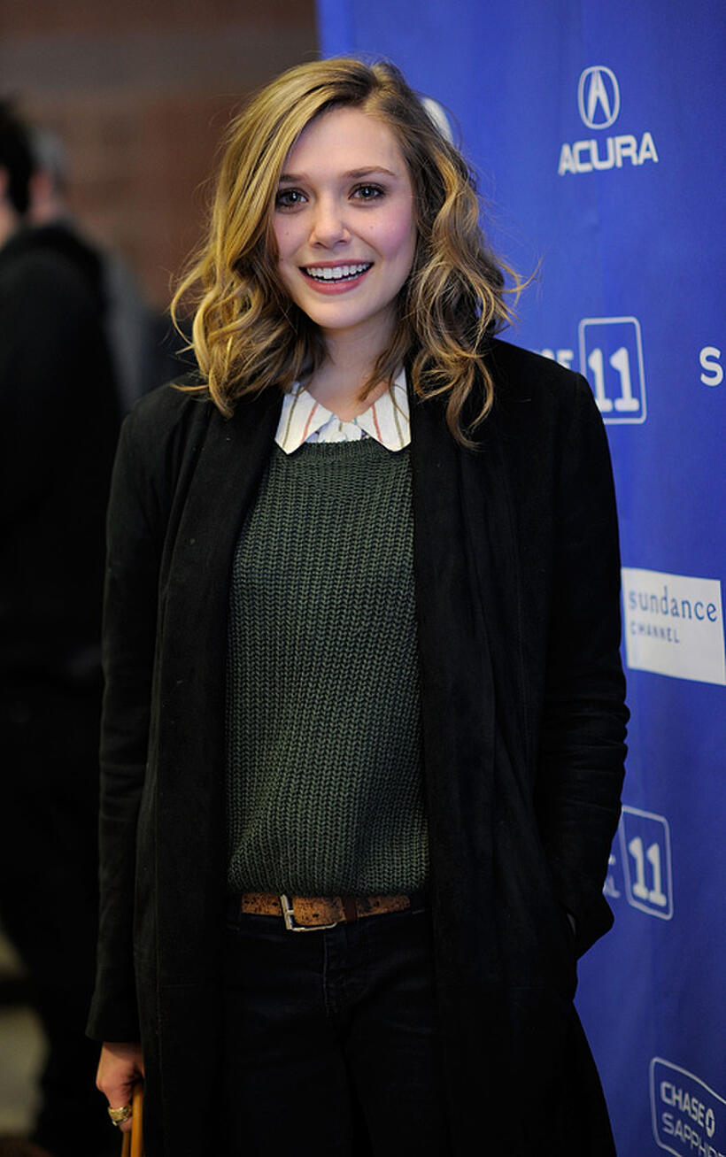 Elizabeth Olsen at the premiere of "Martha Marcy May Marlene" during the 2011 Sundance Film Festival.