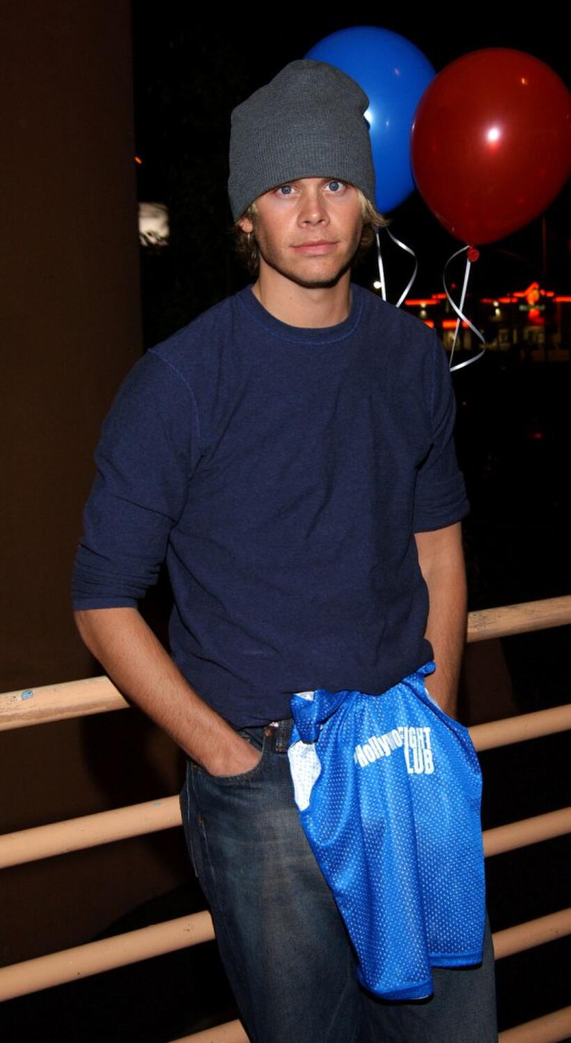 Eric Christian Olsen at the grand opening of the Hollywood Fight Club.