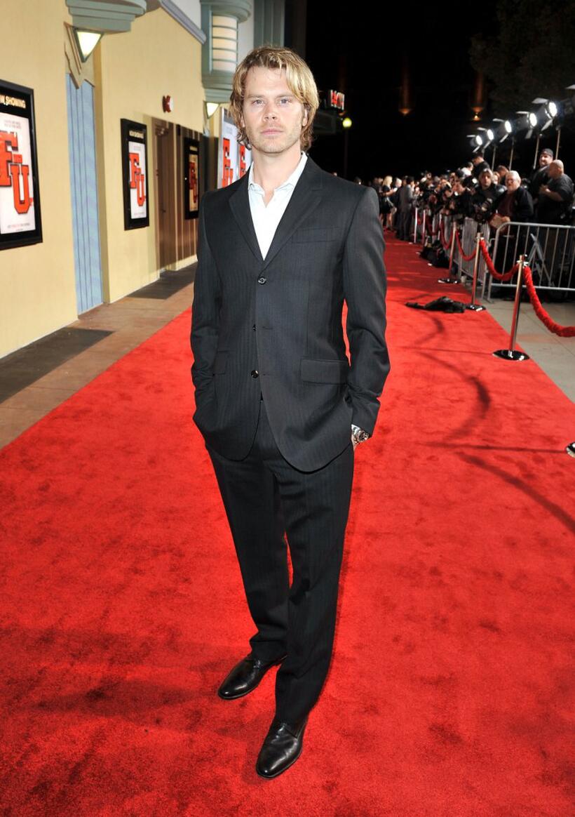 Eric Christian Olsen at the premiere of "Fired Up."