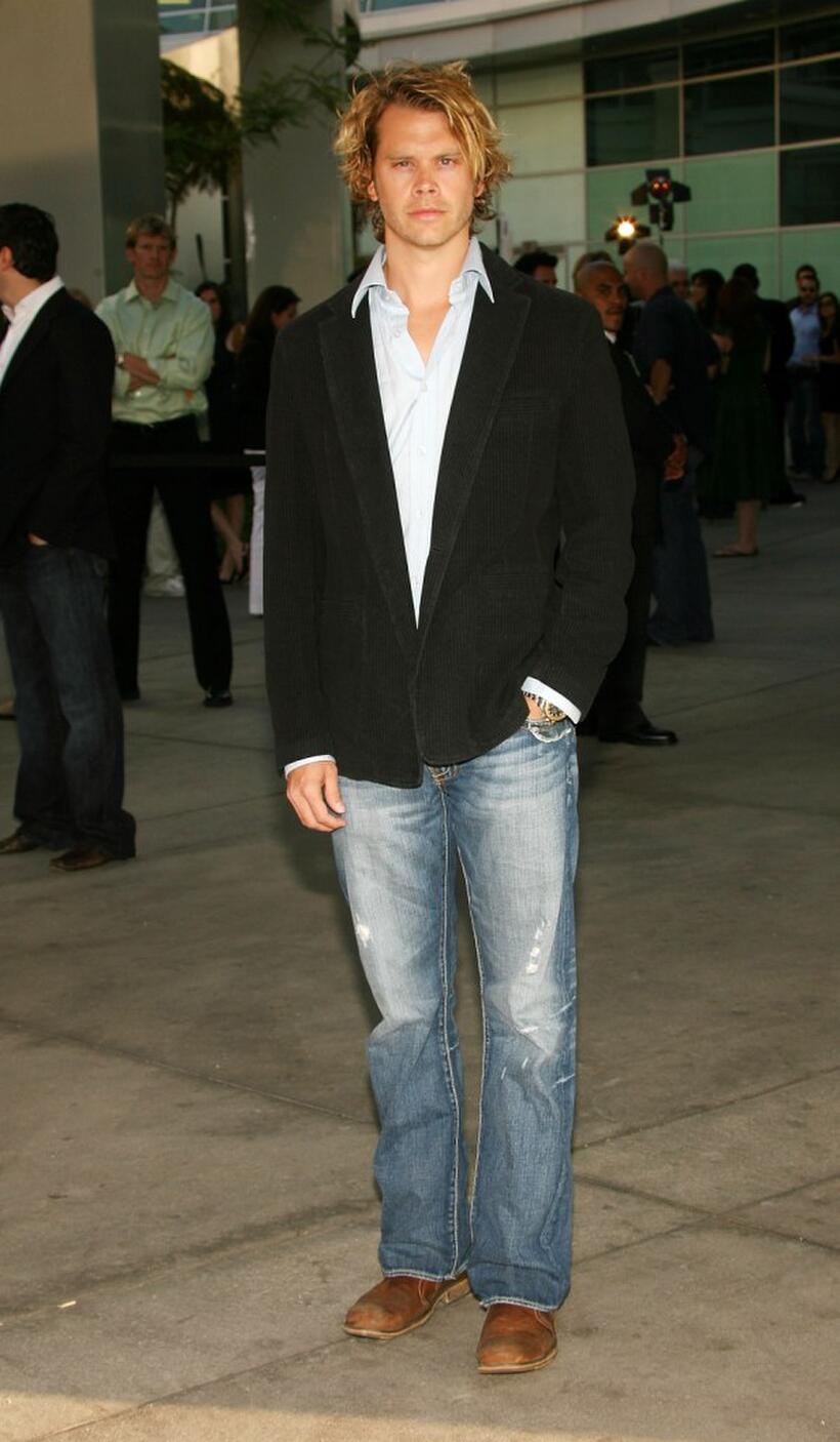 Eric Christian Olsen at the premiere of "License to Wed."