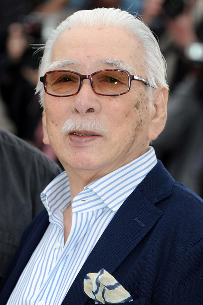 Tadashi Okuno at the photocall of "Like Someone in Love" during the 65th Annual Cannes Film Festival.