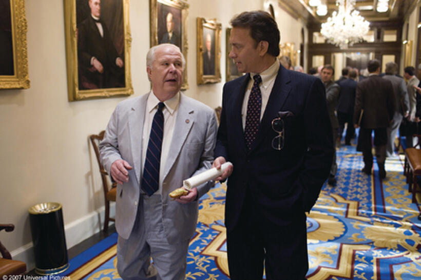 Ned Beatty and Tom Hanks in "Charlie Wilson's War."