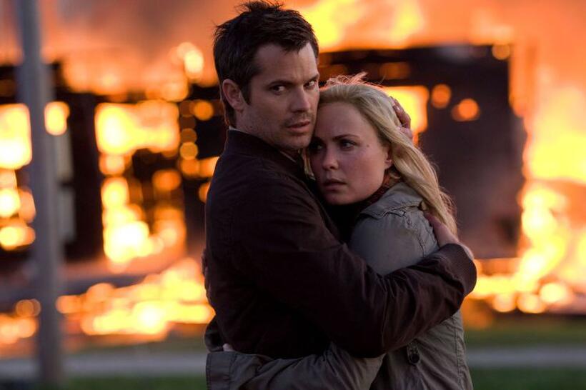 Timothy Olyphant and Radha Mitchell in "The Crazies."