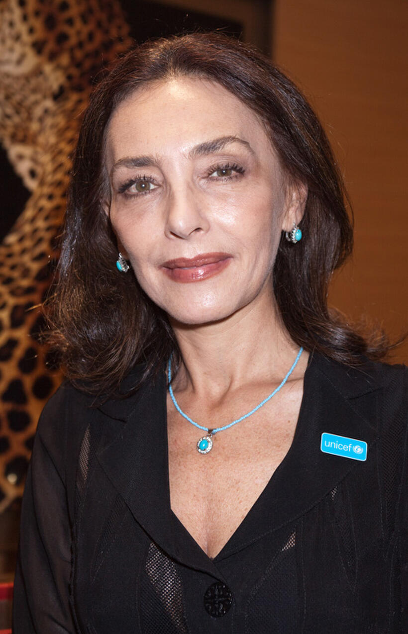Maria Rosaria Omaggio at the 2009 Cartier Love Day in Rome.