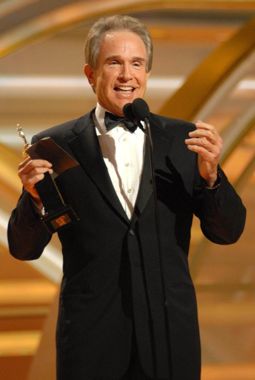 Warren Beatty at the 64th Annual Golden Globe Awards.