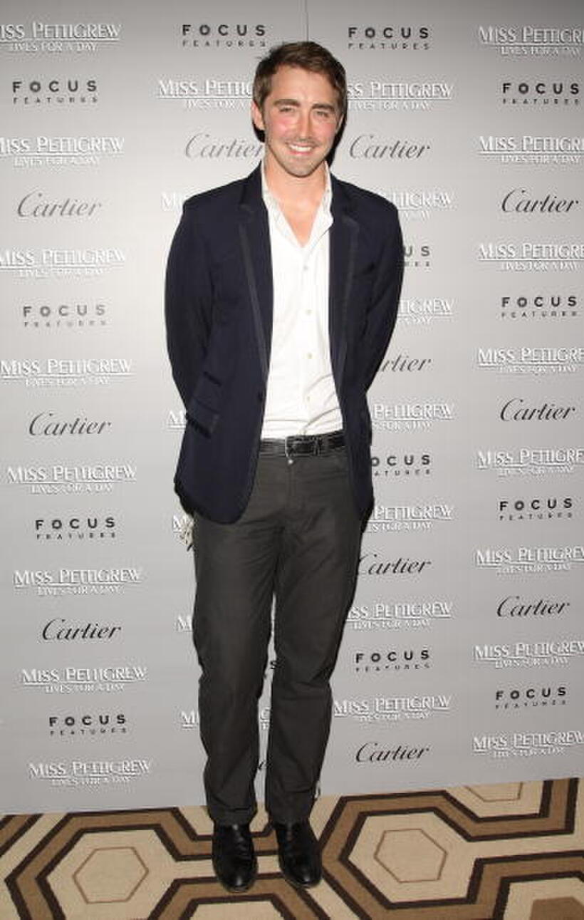 Actor Lee Pace at the N.Y. premiere of "Miss Pettigrew Lives For A Day."