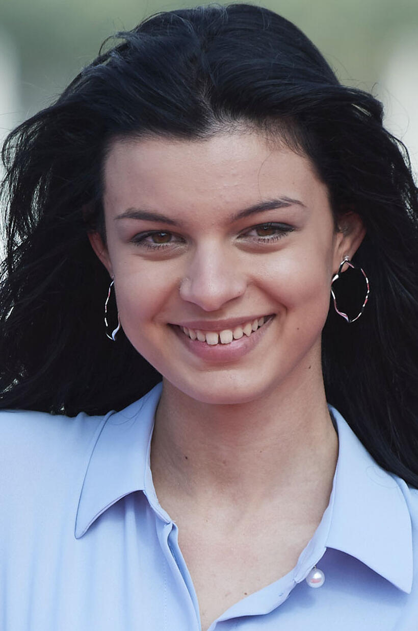 Sofia Oria at the "Gigantes" photocall during the 22nd Malaga Film Festival.