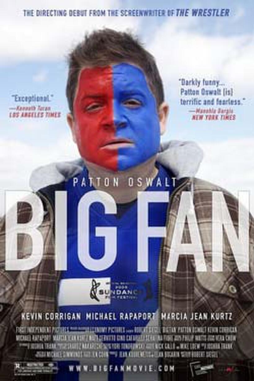 Poster art for "Big Fan."