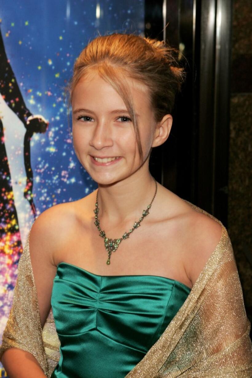 Eliza Bennett at the World Charity premiere of "Nanny McPhee."