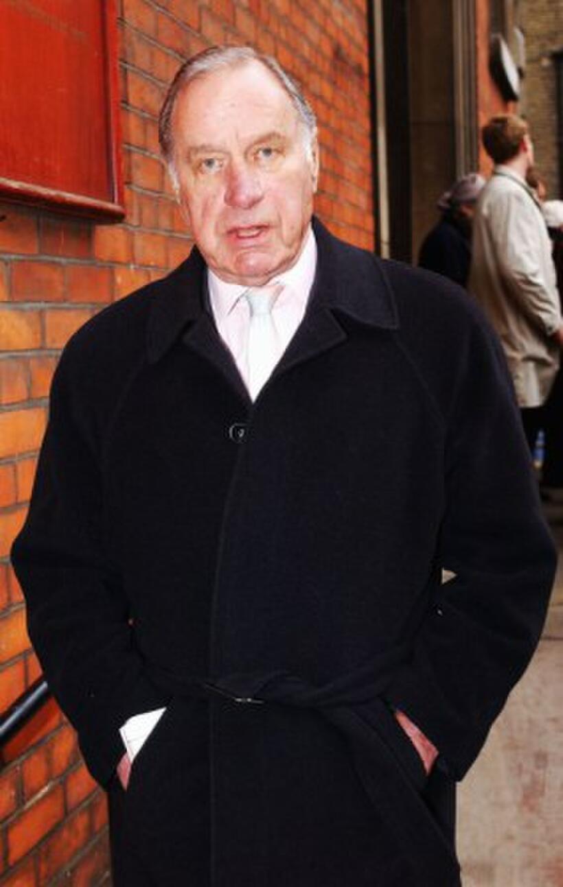 Geoffrey Palmer at the Dennis Quilley Memorial Service.