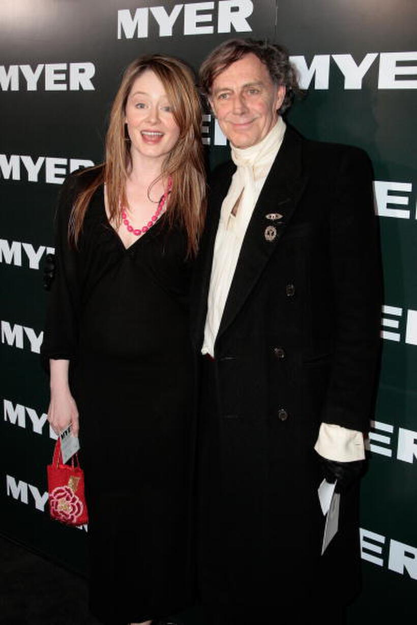 Miranda Otto and Barry Otto at the Myer Spring/Summer Fashion Show 2006.