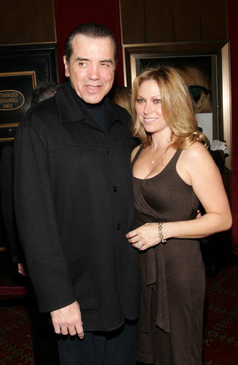 Chazz Palminteri and his wife Gianna Ranaudo at the World premiere of "The Good Shepherd".