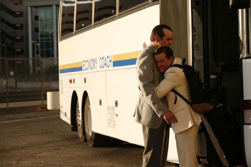 Chazz Palminteri as Yonkers Joe and Tom Guiry as Joe Jr. in "Yonkers Joe."