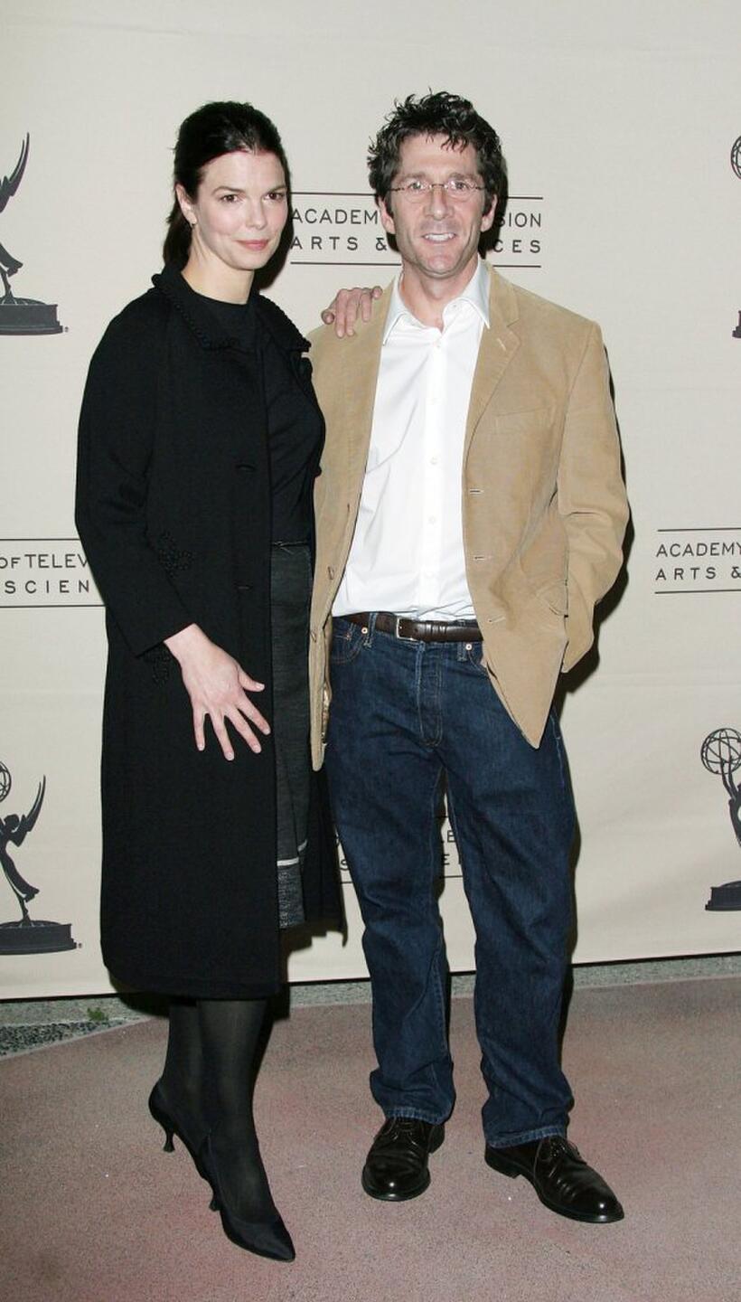 Jeanne Tripplehorn and Leland Orser at the ATAS, "Women in Prime" panel discussion.