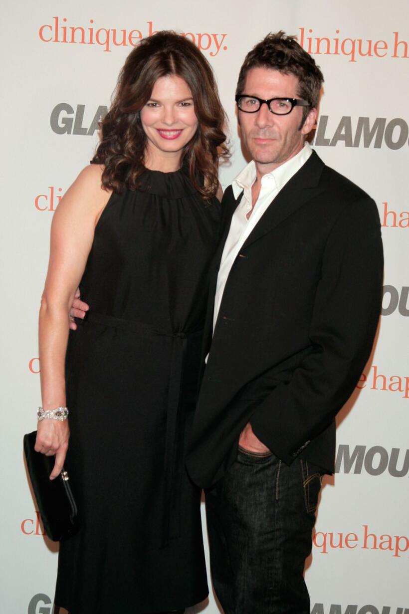 Jeanne Tripplehorn and Leland Orser at the Glamour Reel Moments party.
