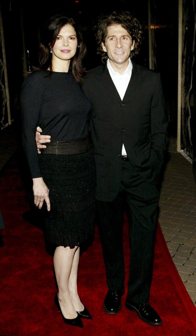 Jeanne Tripplehorn and Leland Orser at the premiere of "Twisted."