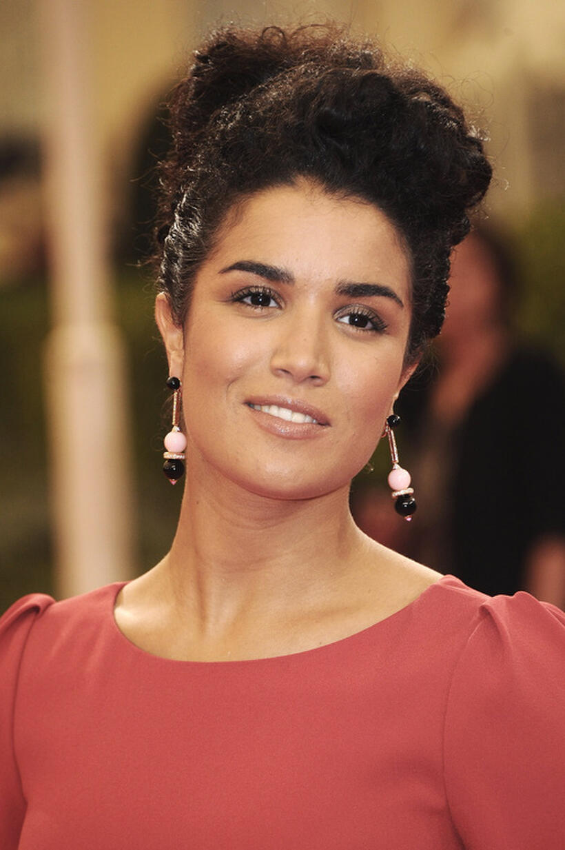 Sabrina Ouazani at the premiere of "Drive" during the 37th Deauville American Film Festival.