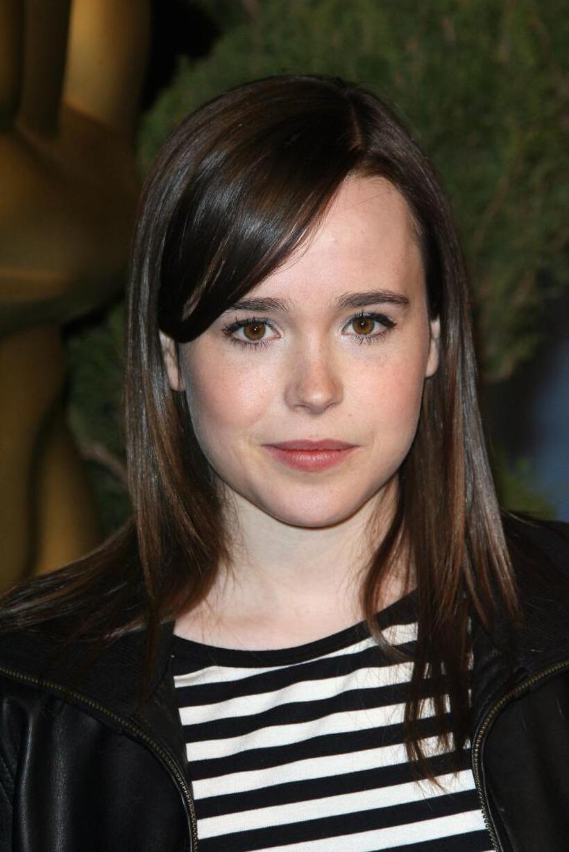 Ellen Page at the annual Academy nominees luncheon.