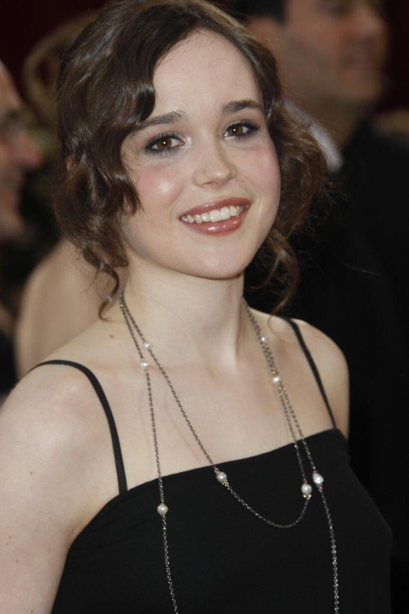 Ellen Page at the 80th Annual Academy Awards.