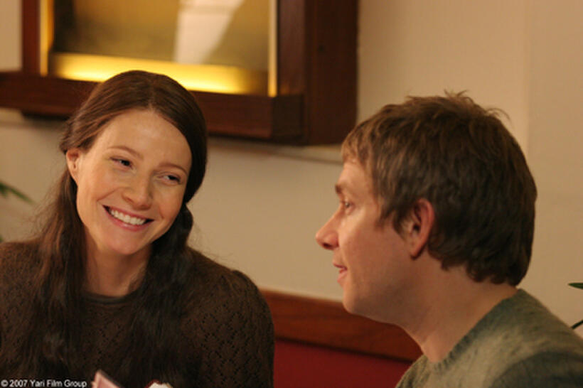 Gwyneth Paltrow and Martin Freeman in "The Good Night."