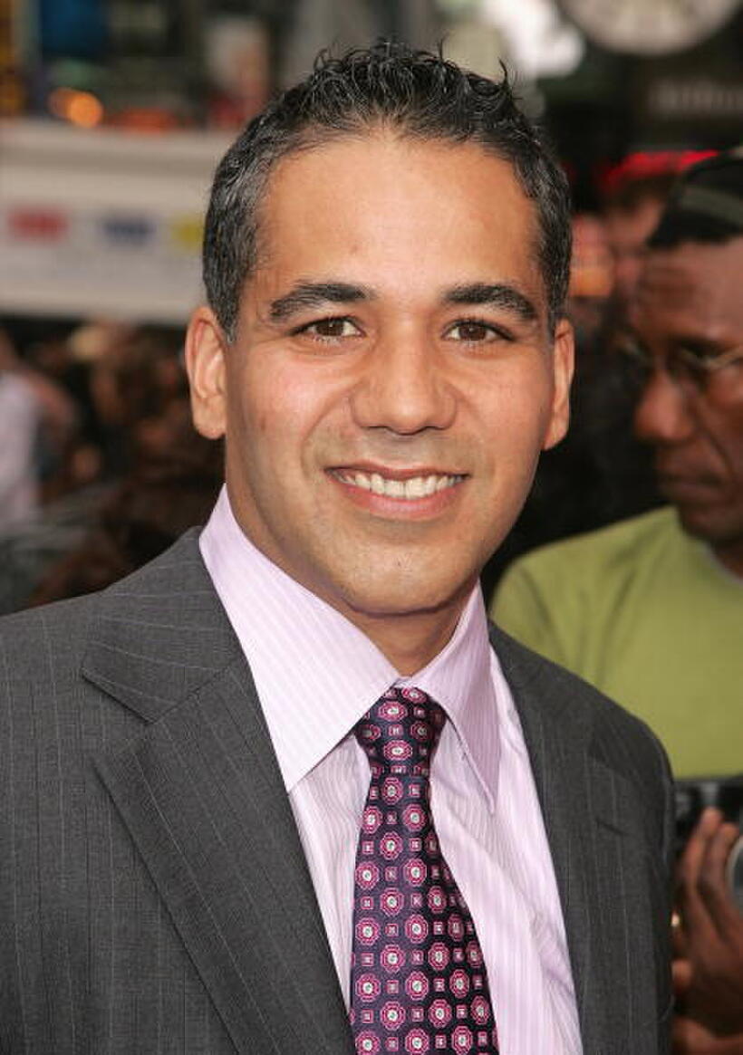 Actor John Ortiz at the N.Y. premiere of "El Cantante."