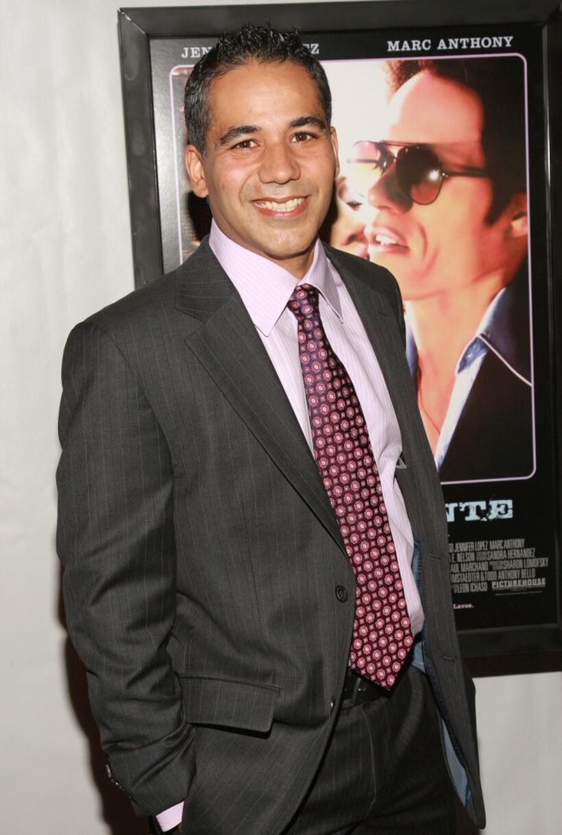 John Ortiz at the premiere of "El Cantante."