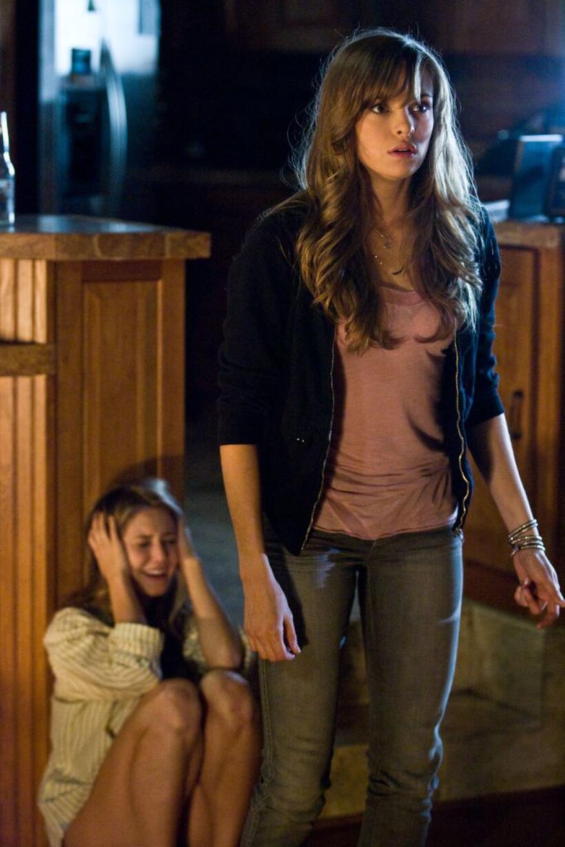 Julianna Guill as Bree and Danielle Panabaker as Jenna in "Friday the 13th."