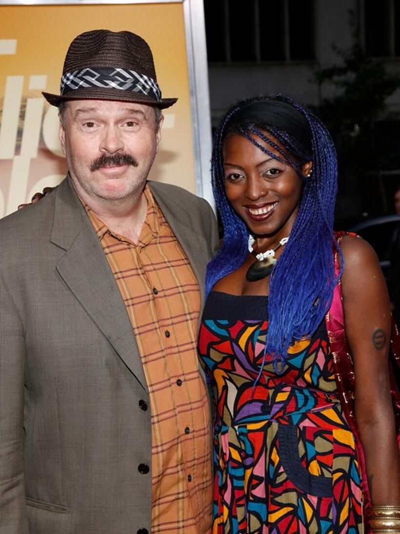 Rick Overton and Guest at the screening of "The Informant."