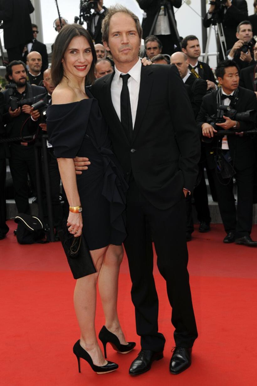 Christopher Thompson and Geraldine Pailhas at the 63rd Cannes Film Festival.
