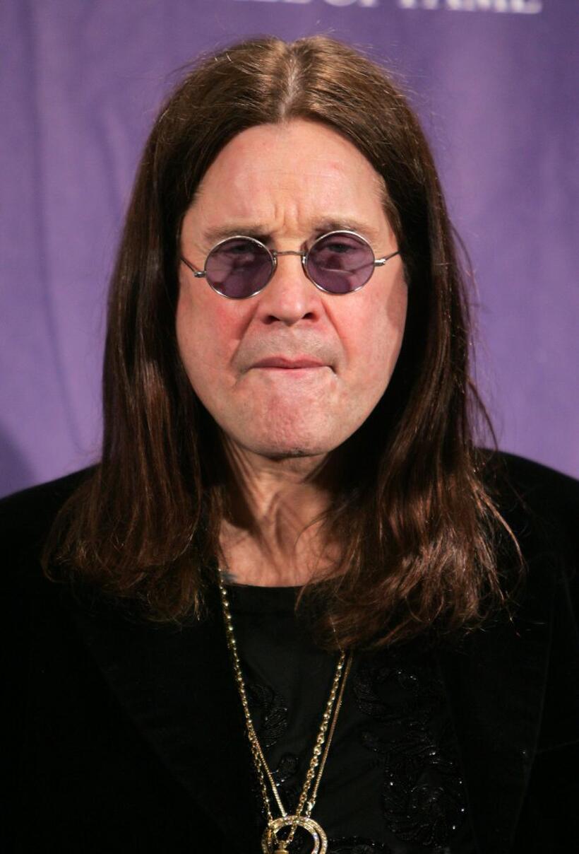 Ozzy Osbourne at the 21st Annual Rock And Roll Hall Of Fame Induction Ceremony.