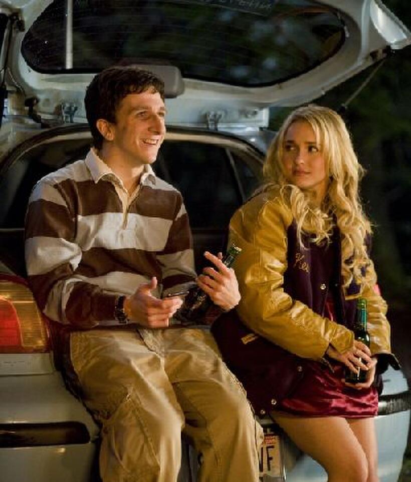 Hayden Panettiere as Beth Cooper and Paul Rust as Denis Cooverman in "I Love You, Beth Cooper."