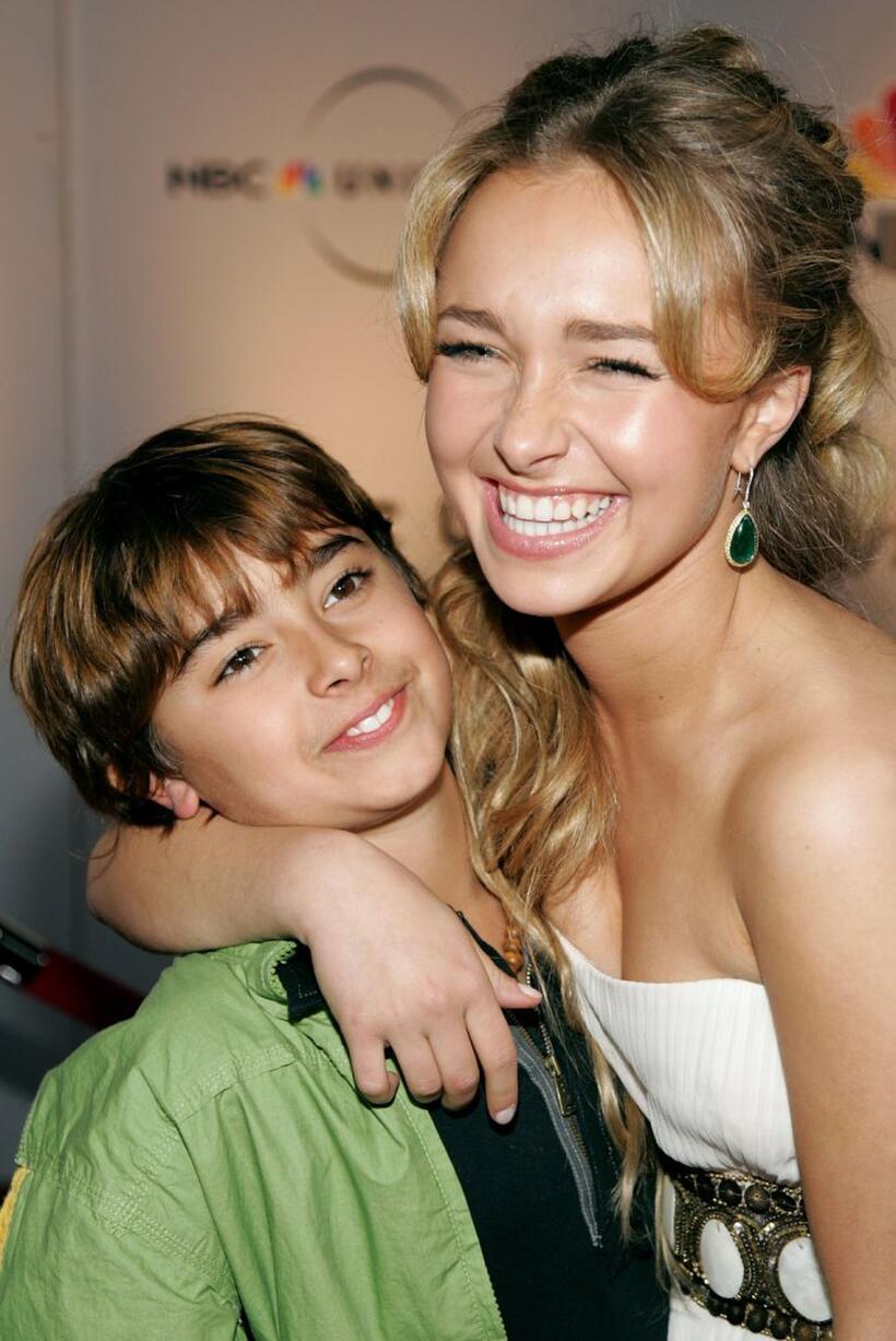 Jansen Panettiere and Hayden Panettiere at the NBC/Universal Golden Globe After Party.