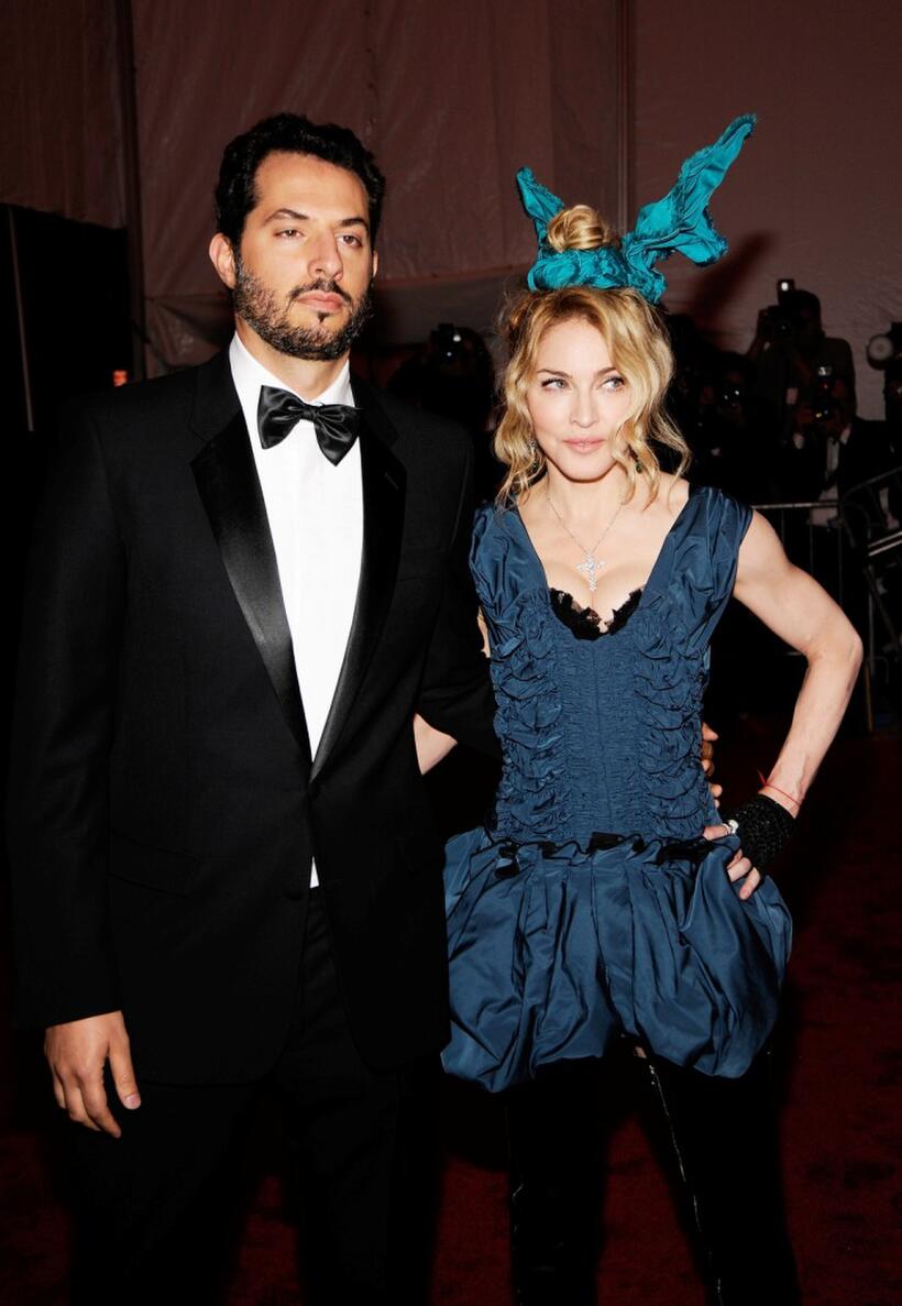 Guy Oseary and Madonna at the "The Model as Muse: Embodying Fashion" Costume Institute Gala.