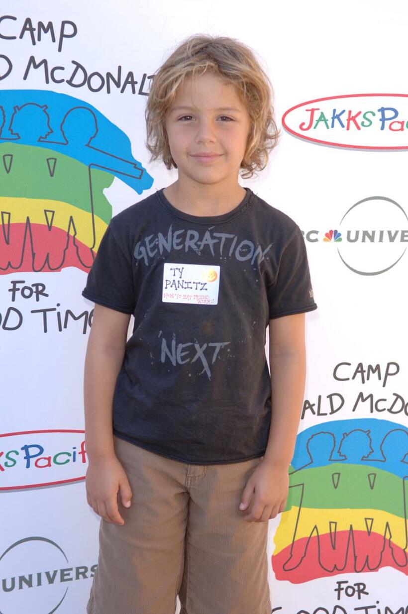 Ty Panitz at the Camp Ronald McDonald of kids 14th Annual Family Halloween Carnival.