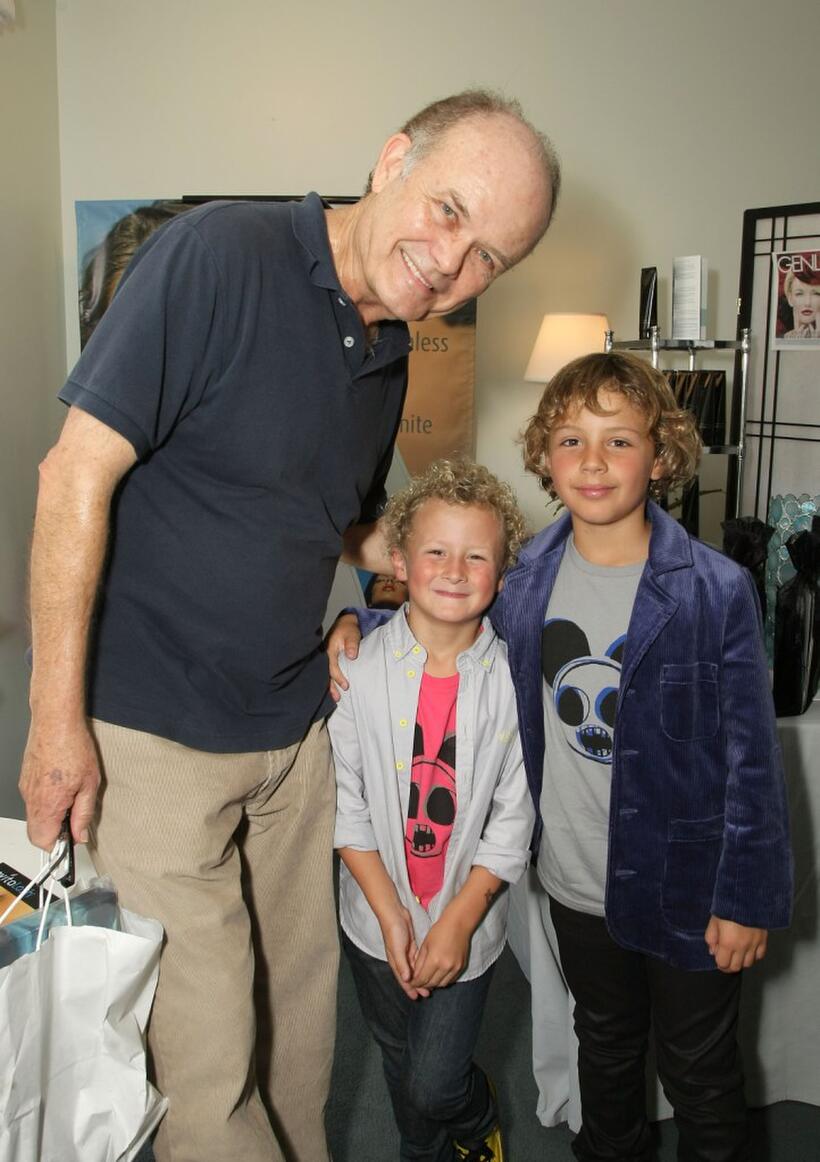 Kurtwood Smith, Parris Mosteller and Ty Panitz at the 2008 Pre-Emmys DPA Gifting Lounge.