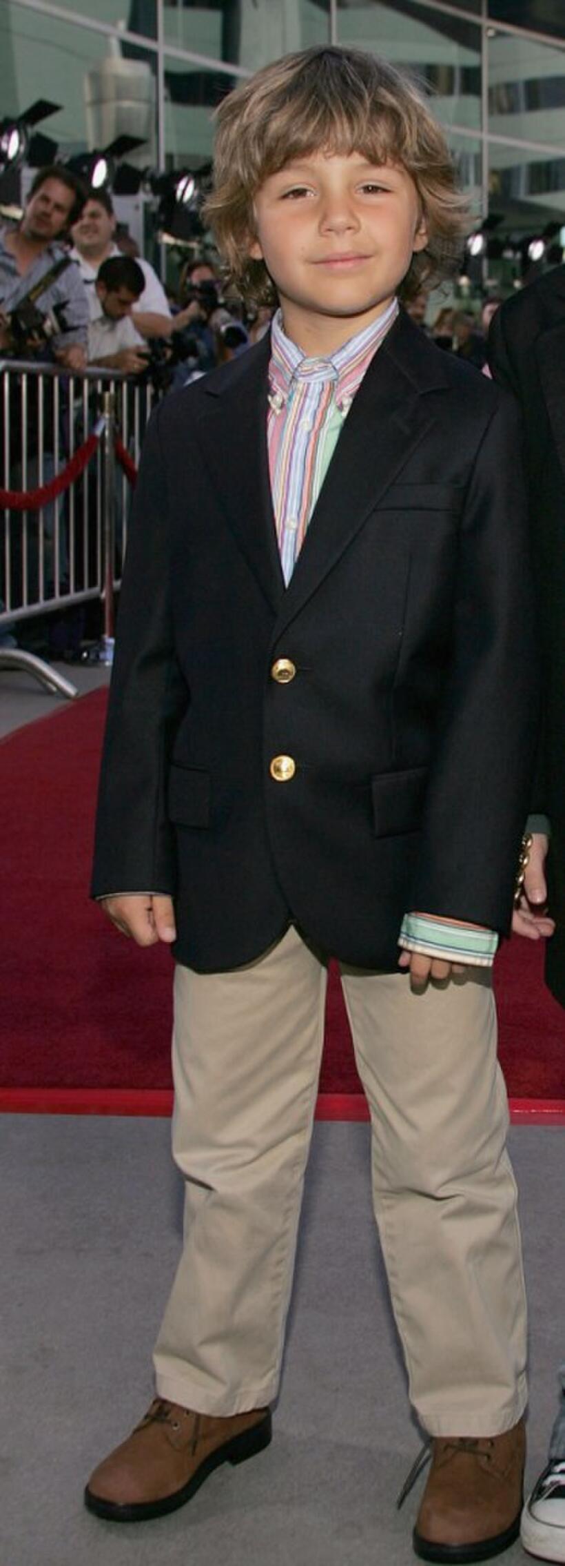 Ty Panitz at the premiere of "Yours Mine and Ours."