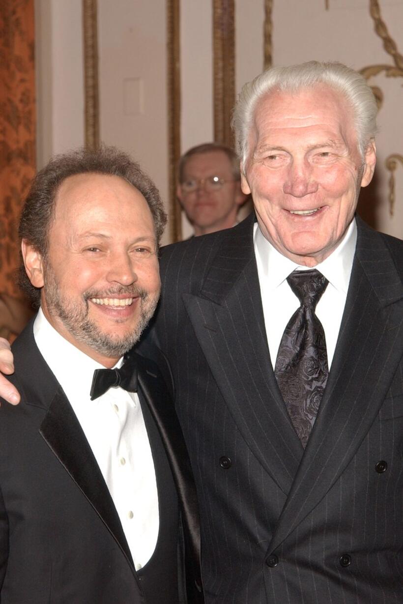 Jack Palance and Billy Crystal at the American Museum of the Moving Image Salute to Billy Crystal at the Waldorf Astoria.