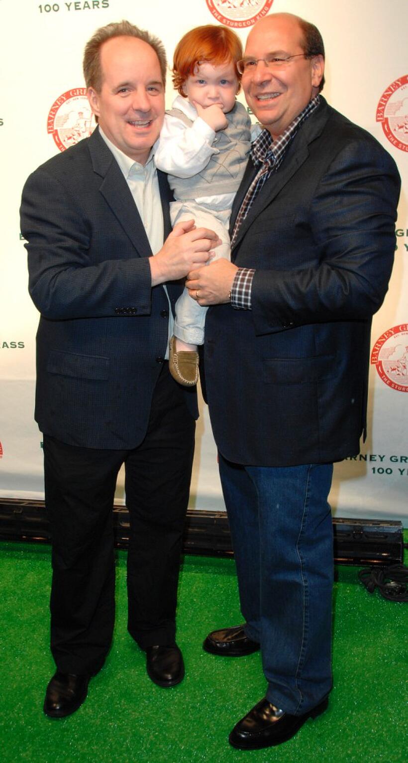 John Pankow, Moe Greengrass and Gary Greengrass at the Barney Greengrass celebration of 100 years.