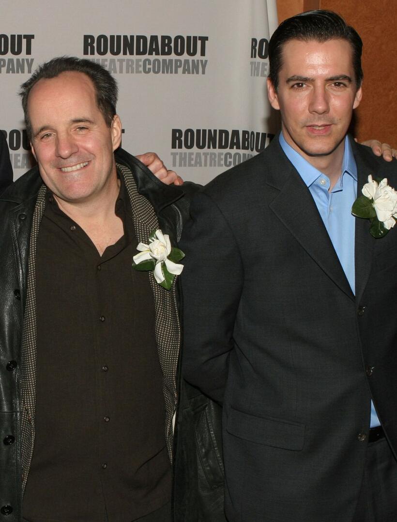 John Pankow and Adam Trese at the premiere of "Twelve Angry Men."