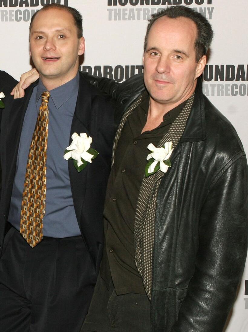 Michael Mastro and John Pankow at the premiere of "Twelve Angry Men."